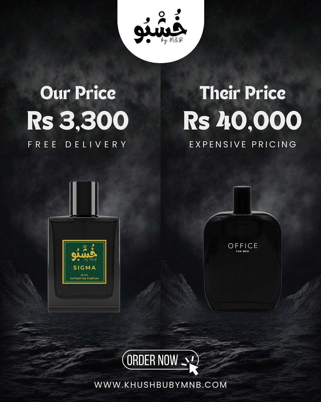 Fragrance price comparison three