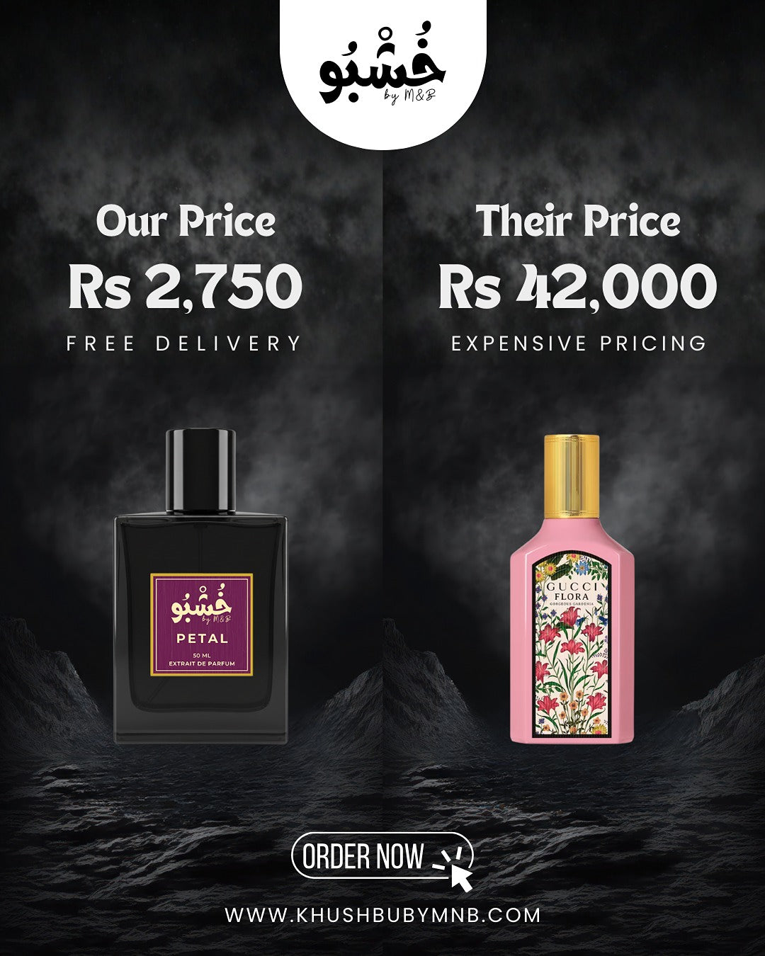 Fragrance price comparison two