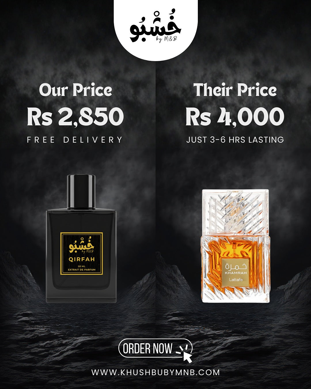 Fragrance price comparison three