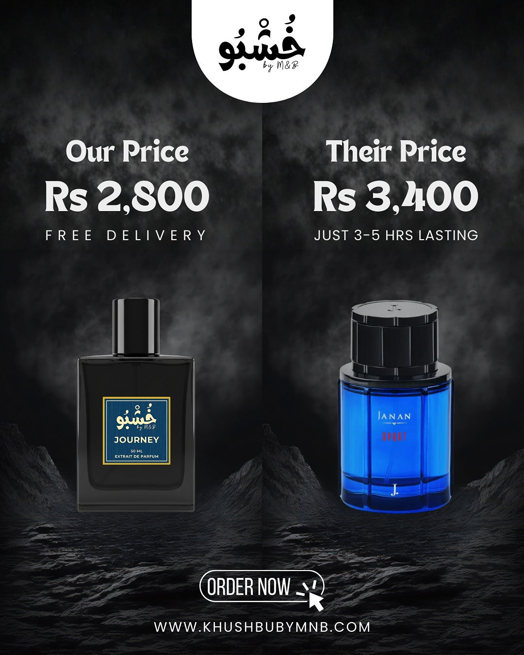 Fragrance price comparison three